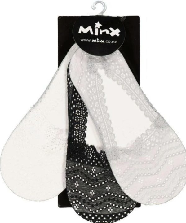 Alternative view of Dainty Sockette 3pk